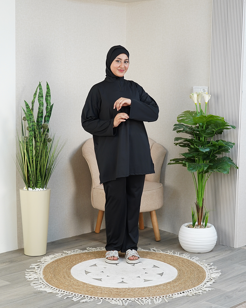 BURKINI SILYAH
