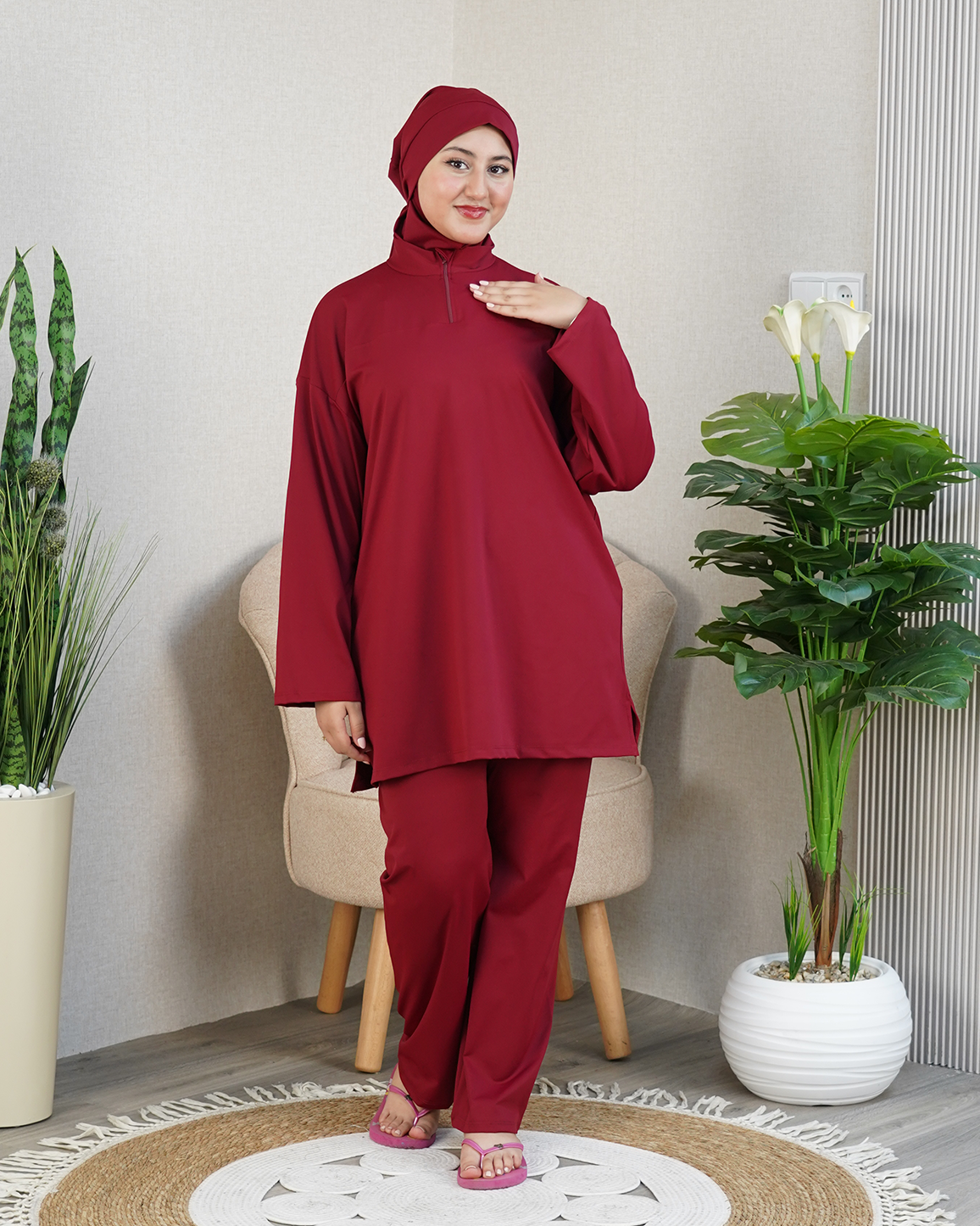 BURKINI SILYAH